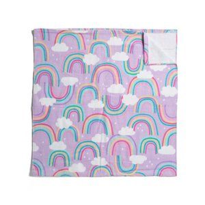 TOMMY BAHAMA Purple Kids Rainbow Cloud Beach Towel